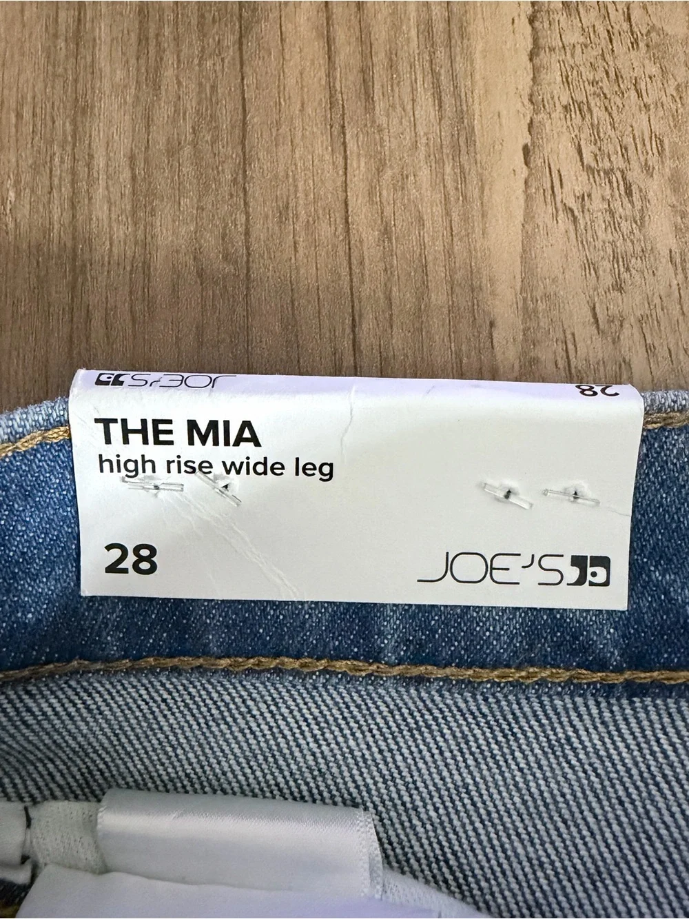 Joe's Jeans The Mia Metallic High Rise Wide Leg - NWOT